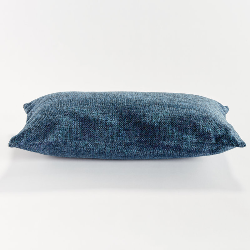 Bevin Polyester Indoor/Outdoor Pillow Cover & Insert, 12"H x 22"W, Rectangular