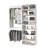 Modular Closet System, Versatile and Customizable Walk-In Design for Efficient Storage and Organization-124865291