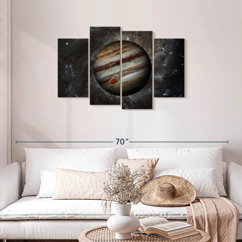Oberle Planet Jupiter, 27" H x 43" W