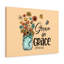 Grown In Grace 2 Peter 3:18 - Wrapped Canvas Print