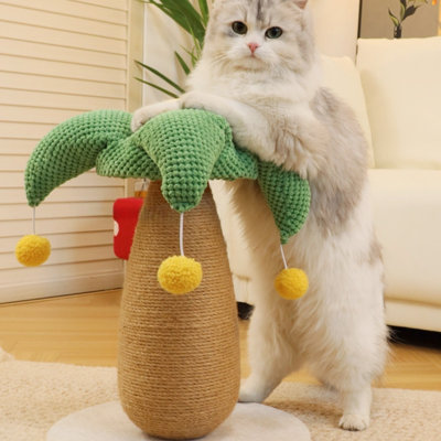 Grattoir à griffes tropical en sisal