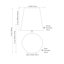 Mila Glass Table Lamp-112253446