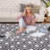 Kiarah Washable Geometric Indoor Rug