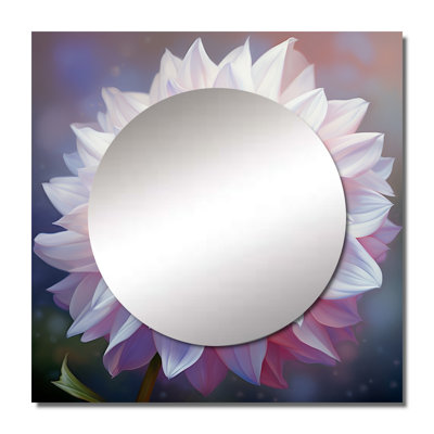 Demeteria - Dahlia Square Mirror Wall Decor For Bedroom