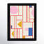 «Framed Shapes» par Beth Vassalo, reproduction d'art encadrée-958350697-958350698