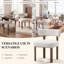 Chaises de salle à manger rembourrées Modern-1938593484