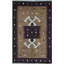 Hand-Knotted High-Quality Black Area Rug