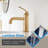 Kinzie Single Handle Single Hole Bathroom Faucet with Deckplate and Metal Touch Down Drain Included-118486800