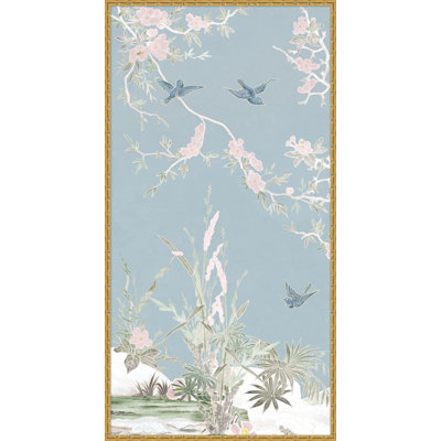 Spring Haven Chinoiserie 1 Framed Painting