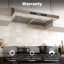 Fuhuoso Stainless Steel 800 CFM Under Cabinet Range Hood with Mesh and Removable Filter-138111178