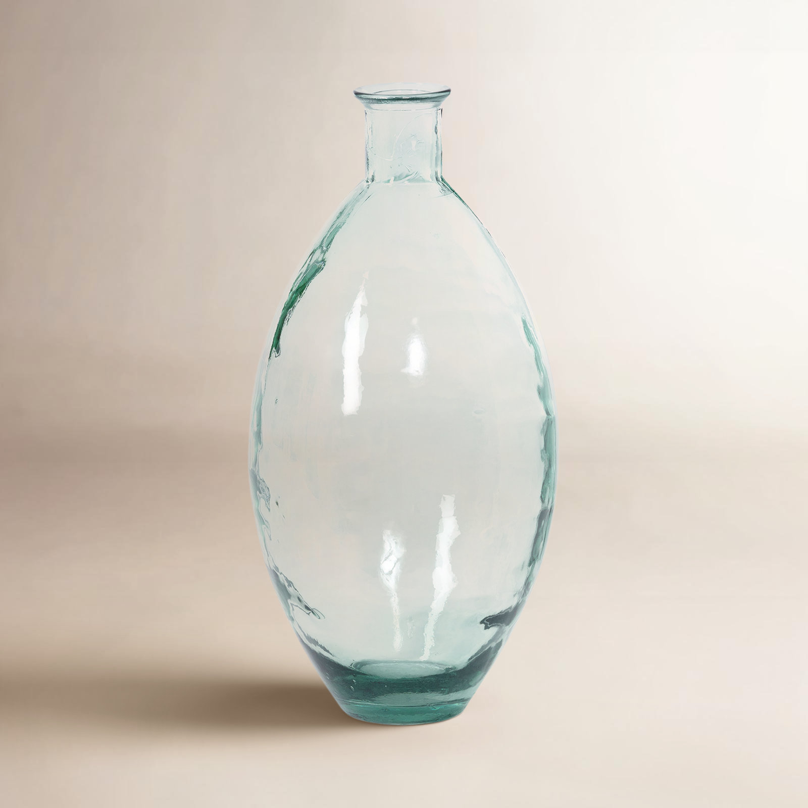 Glass Table Vase, 23" H x 11.5" W x 11.5" D