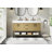 54 inch Double Bathroom Vanity-106035609