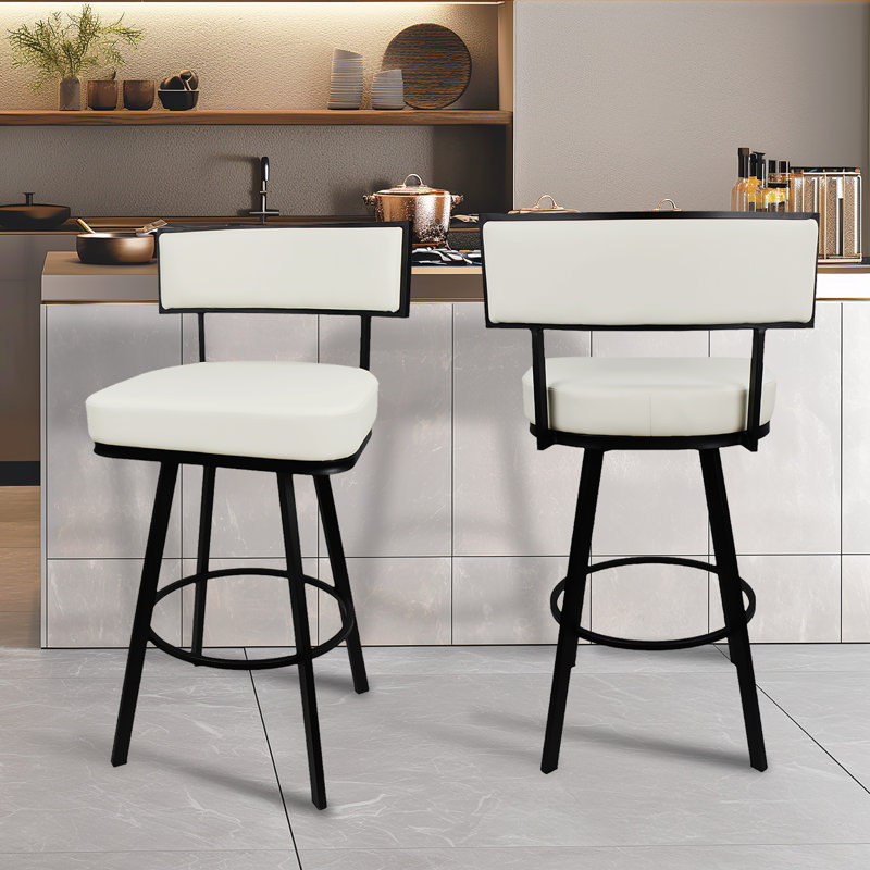 Nabilah Zenon Counter Chair, Bar Stool (30” Seat Height)