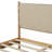 Premium Rubber Wood Platform Bed Frame
