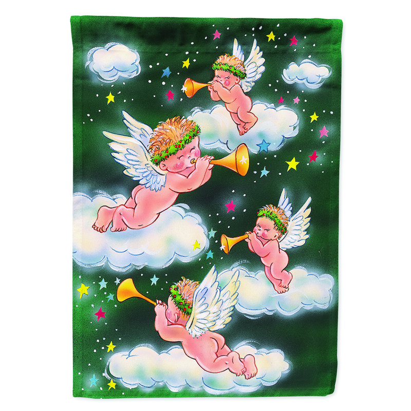 Double Sided Polyester Christmas Garden Flag, 28" H x 40" W