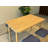 Extendable Dining Table & Chairs Set (6 Pieces), Oak & Dark Blue, Table: 43.3 x 29.5 x 19.7 inches (Open: 43.3 x 29.5 x 27.6 inches) | 100% Melamine Coated Particle Board, Stools: 15.7 x 18.1 x 12.9 inches | Stylish & Functional for Modern Homes-1724574216