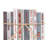 Decorative Books - Granite & Red Book Bundle - 1 Foot of Grey Books