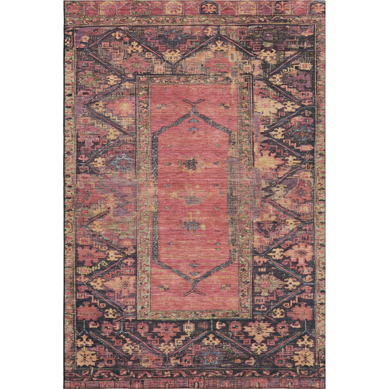 Tapis de qualité supérieure lavable à la machine AMF1727, Rectangle 10 pi x 14 pi
