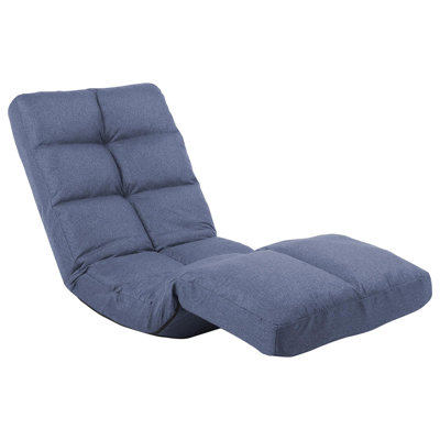 Reclining Floor Cahir Game Sofa Chair With 14 Adjustable Positions Chaise Lounge Chairs by Ebern Designs