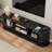 70 "TV Stand With LED Lights & Hidden Power Strip-1351913117
