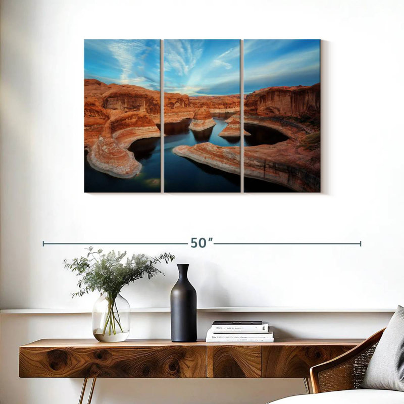 Serene Reflection Canyon