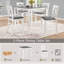 Solid Wood Top Dining Set
