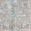 Tapis d'intérieur à motif floral bleu Lamentin-107129471