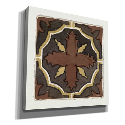 Motif de tuile marocaine V par Stellar Design Studio - peinture sur toile tendue