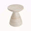 Table d'appoint d'extérieur / d'intérieur en béton léger