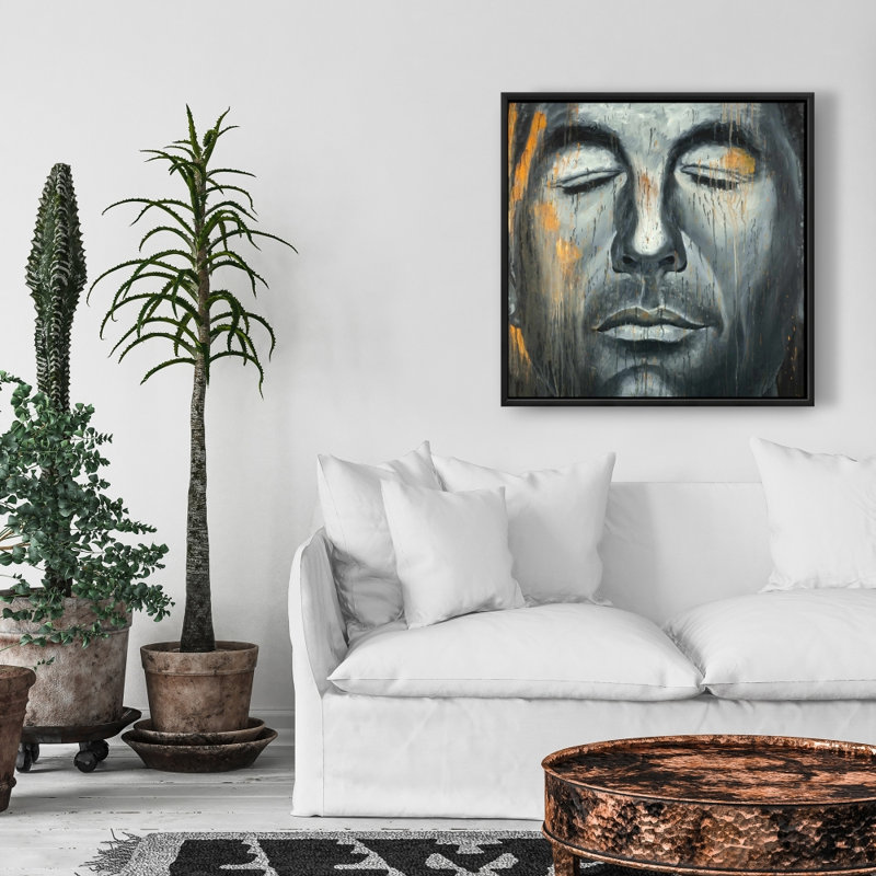 " Abstract man portrait " Print