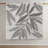 Botanical Cotton Bedding Set, Full/queen, Hypoallergenic, Gray