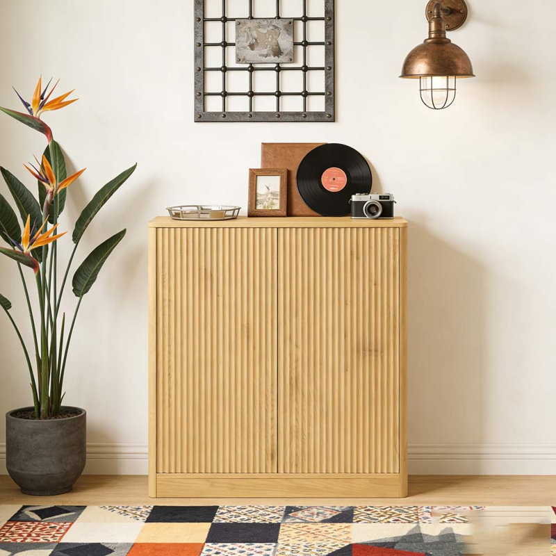 Shoe Cabinet with Doors, 6-Tier Shoe Storage Cabinet with Adjustable Shelves