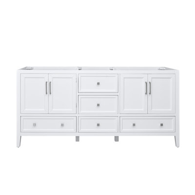 72'' Double Bathroom Vanity Base Only