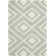 Tapis gris / ivoire en laine touffeté à la main à motif géométrique Ellicott