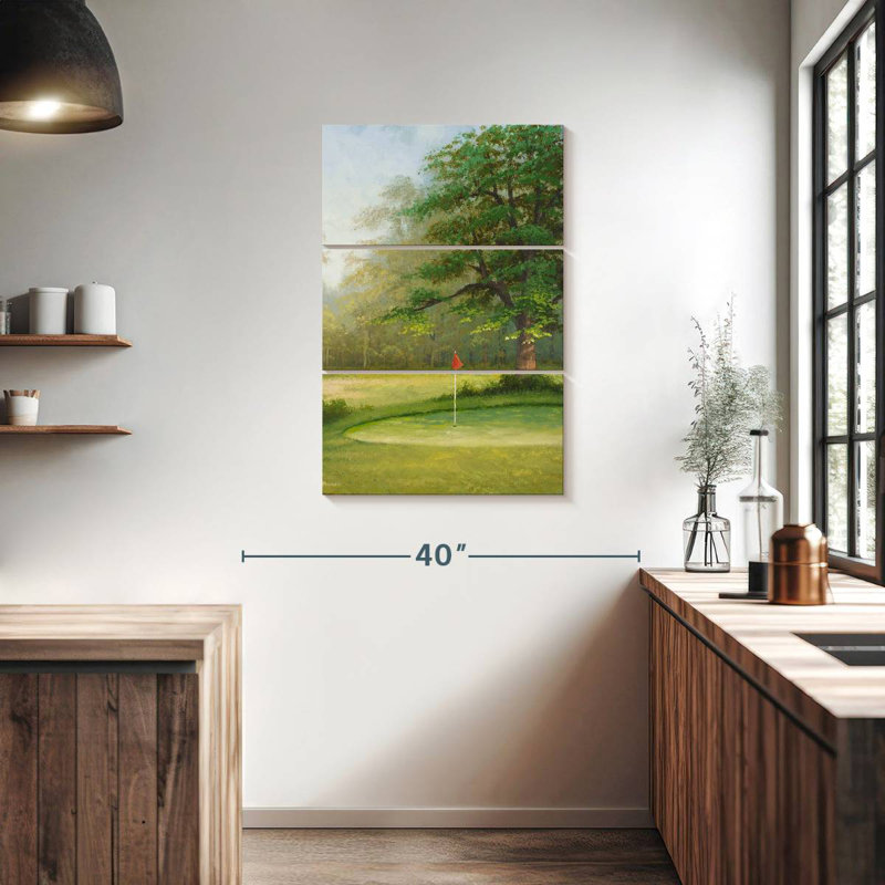 Senne Amacoy vert II, H 38 po x l 24 po