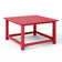 Outdoor 5-Piece Adirondack Chair With Square Coffee Table Conversation Set