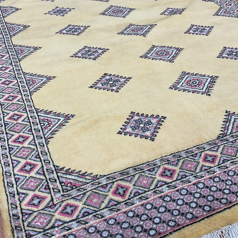  Tapis en laine Bokhara fabriqué à la main