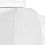 Lit simple extra-long blanc