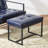 Buren Iron Accent Stool-97851124