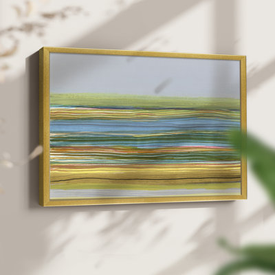 Parallel Striae II -Framed Print - Restickable
