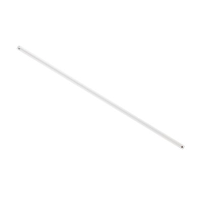 24" Outdoor Ceiling Fan ½" Inner Diameter Downrod White for Abyss
