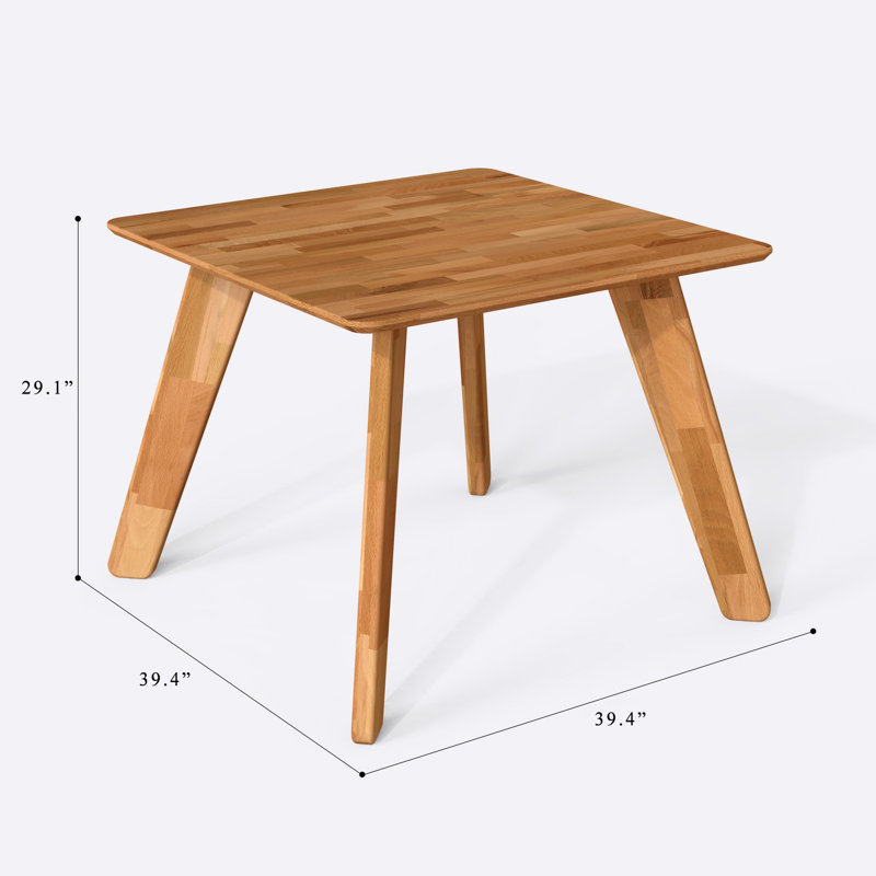 Table de salle à manger Dakota, H 29,13 po x L 39,4 po x l 39,4 po