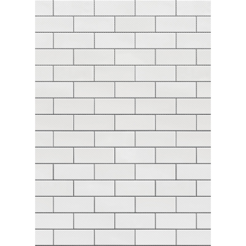 Rouleau de tableau d'affichage Subway Tile Better Than