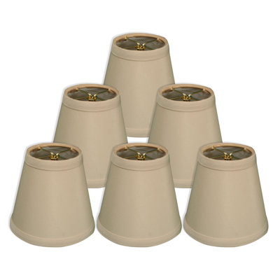 4.5 in. H Silk Empire Candelabra Shade