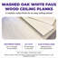 Planches de plafond en mousse et bois collé 39 po x 6 po-116745579
