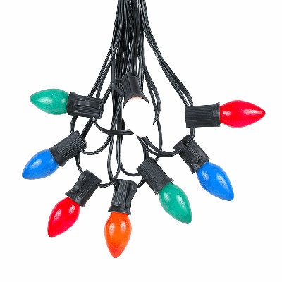 Ceramic Christmas 25 Light String Light