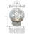 Gawlas Sphere Smokeless Fire Pit-1574978091