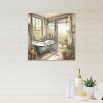 Davindra " Old Farmhouse Bathtub II "