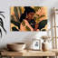 Boho Botanical African Girl-10679984