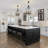 Mid-Century 6-Light Dimmable Cage Pendant Light-70616078